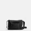 New BIBA Leather Cross Bag Sylva Black