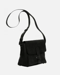 Best BIBA Leather Cross Bag Texas Black