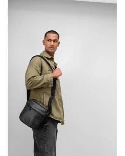 Sale BIBA Leather Cross Bag West Riverside Black