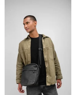 Online BIBA Leather Cross Bag West Riverside Black