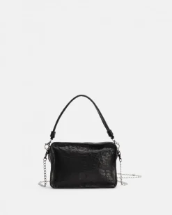 Discount BIBA Leather Handbag Logan Black