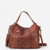 Clearance BIBA Leather Handbag Mcbee Tan