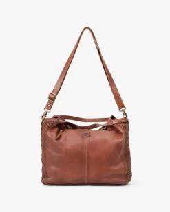 Clearance BIBA Leather Handbag Mcbee Tan
