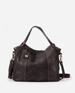 Clearance BIBA Leather Handbag Mcbee Tan