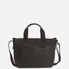 Discount BIBA Leather Handbag Texas Black