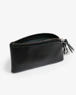 Clearance BIBA Leather Pencil Case Casual Black