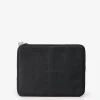 Best BIBA Leather Pencil Case Work Black