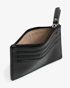 Hot BIBA Leather Pencil Case Casual Black