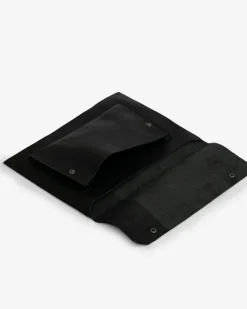 Hot BIBA Leather Pencil Case Casual Black