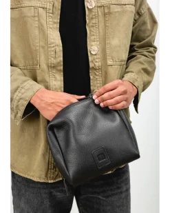 Hot BIBA Leather Pencil Case West Riverside Black