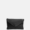 Best BIBA Leather Pencil Case Luxury Black