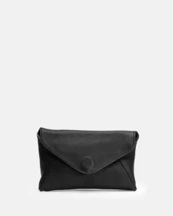 Best BIBA Leather Pencil Case Luxury Black