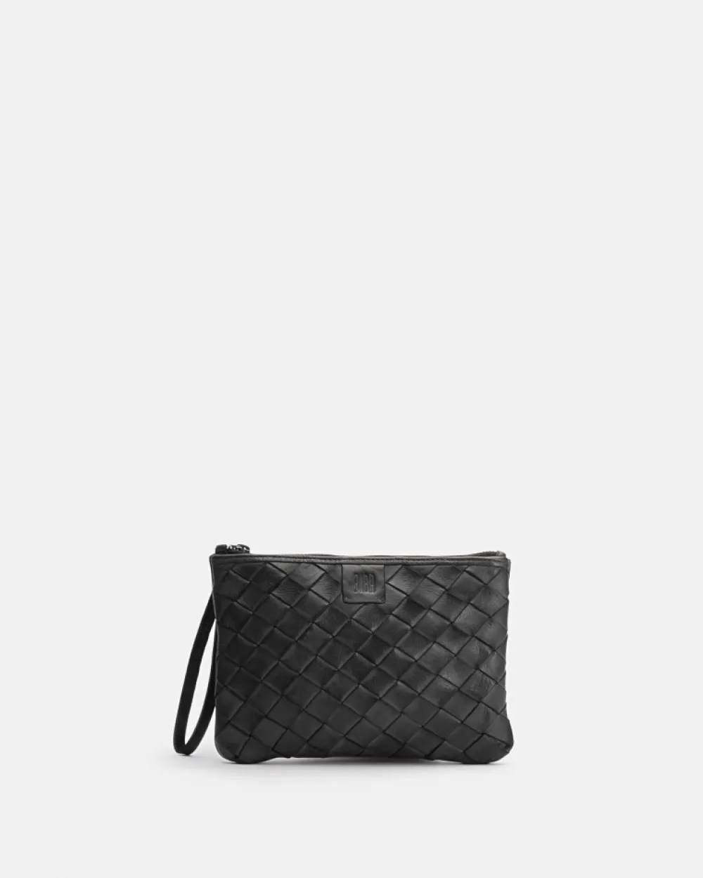 New BIBA Leather Pencil Case Lewisburg Black