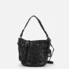 Clearance BIBA Leather Shoulder Bag Beekman Black