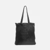 Clearance BIBA Leather Shoulder Bag Lawson Black