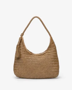 Online BIBA Leather Shoulder Bag Perkins Camel
