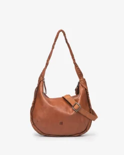 Fashion BIBA Leather Shoulder Bag Somerset Tan