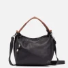 Sale BIBA Leather Shoulder Bag Lander Black