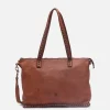 Hot BIBA Leather Shoulder Bag Portland Tan