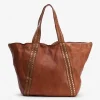 Sale BIBA Leather Shoulder Bag Sherman Tan
