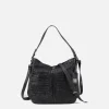 Outlet BIBA Leather Shoulder Bag Andrews Black