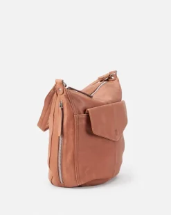 Discount BIBA Leather Shoulder Bag Jersey X Tan