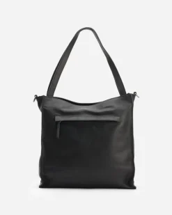 Best BIBA Leather Shoulder Bag Easley Black