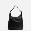 Clearance BIBA Leather Shoulder Bag Boston Black