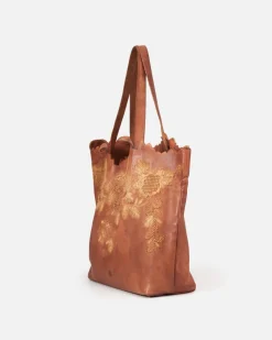 Clearance BIBA Leather Shoulder Bag Betsy Tan