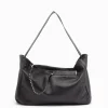 Discount BIBA Leather Shoulder Bag Brewton Black