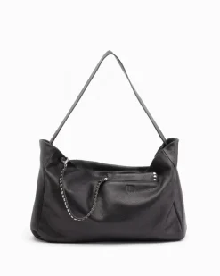 Discount BIBA Leather Shoulder Bag Brewton Black