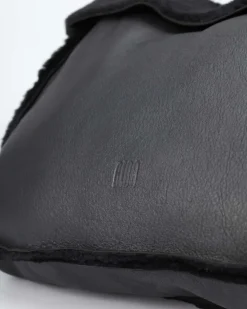 Best BIBA Leather Shoulder Bag Valentine Black