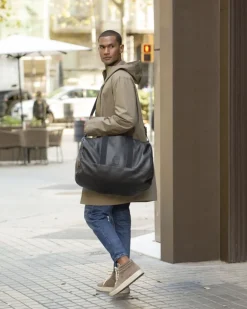 Sale BIBA Leather Travel Luggage West Riverside Black