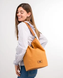 Outlet BIBA Shoulder Bag Goode Mustard