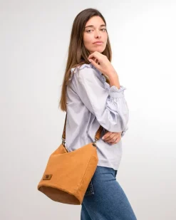 Outlet BIBA Shoulder Bag Goode Mustard