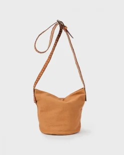 Fashion BIBA Shoulder Bag Goode Mustard