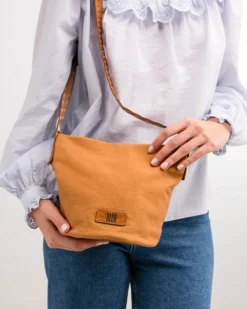 Fashion BIBA Shoulder Bag Goode Mustard