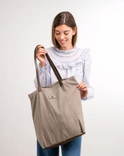 Outlet BIBA Shoulder Bag Mansfield Khaki