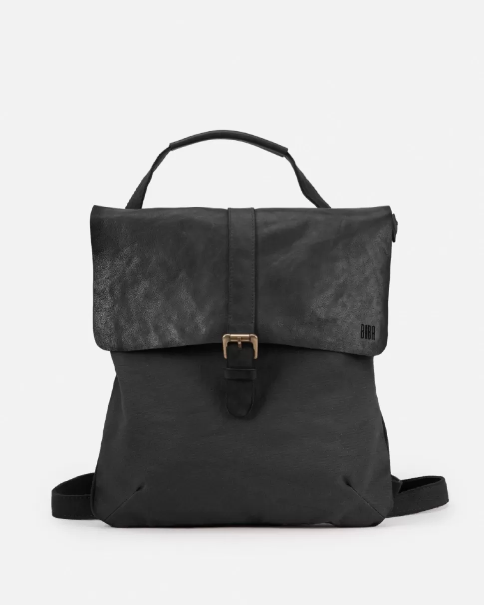 BIBA Backpack Whitney Buckle Black Clearance