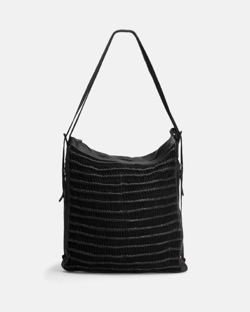 BIBA Leather Backpack Grafton Black Fashion