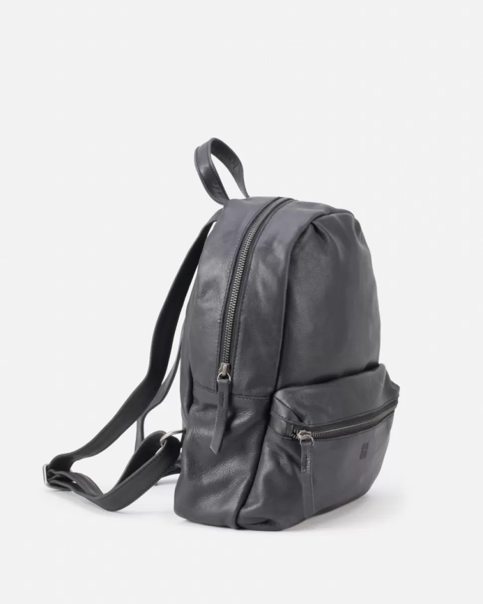 BIBA Leather Backpack Jersey X Black Flash Sale