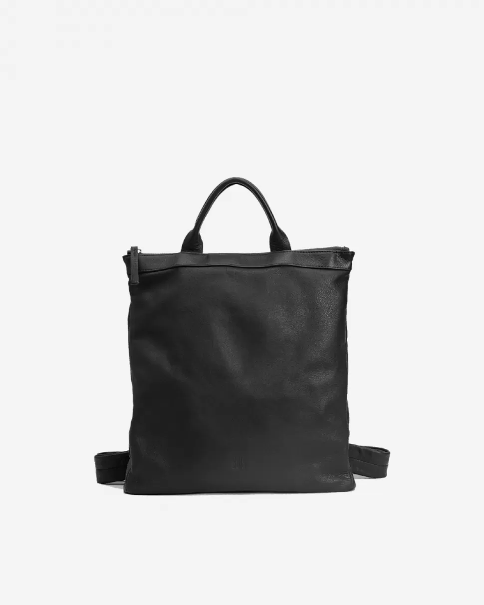 BIBA Leather Backpack Ozark Black Discount