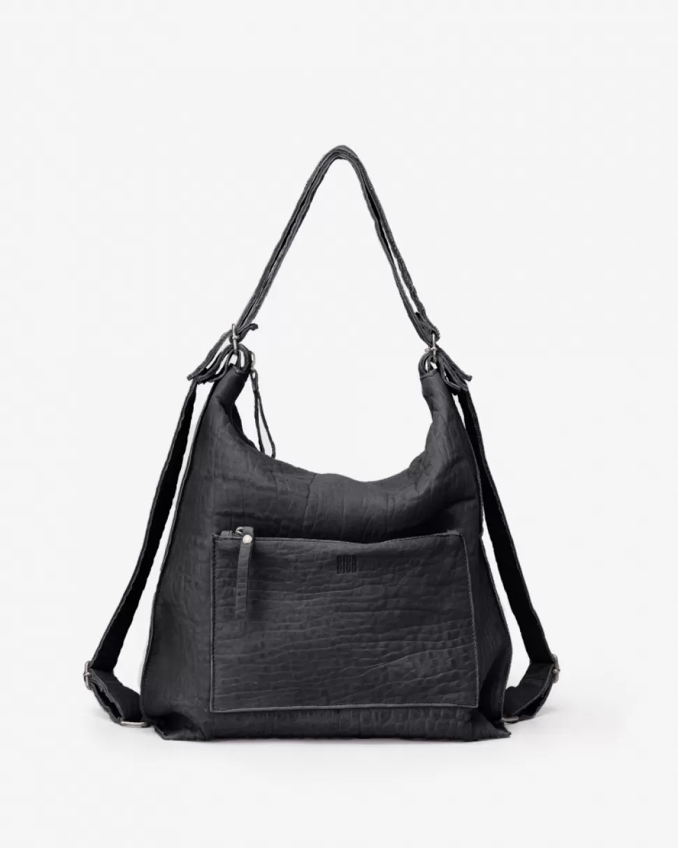 BIBA Leather Backpack Sylva Black Shop