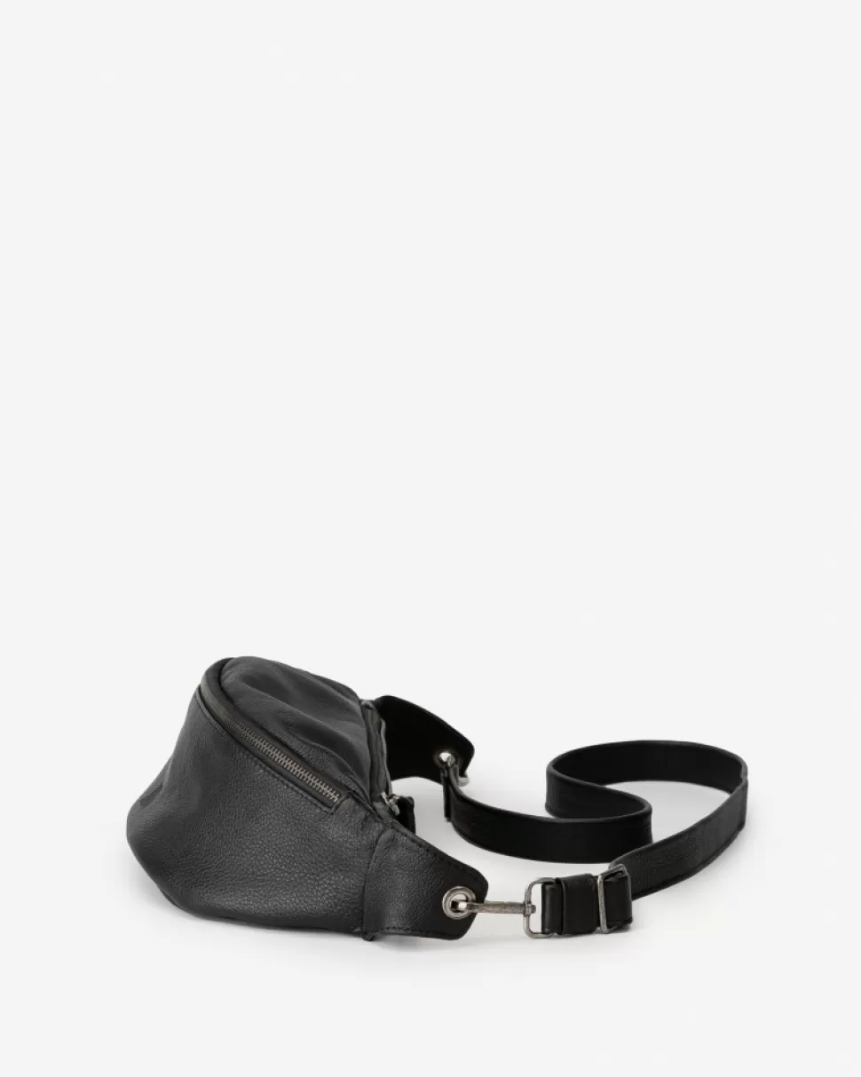 BIBA Leather Belt Bag Stanbury Black Hot