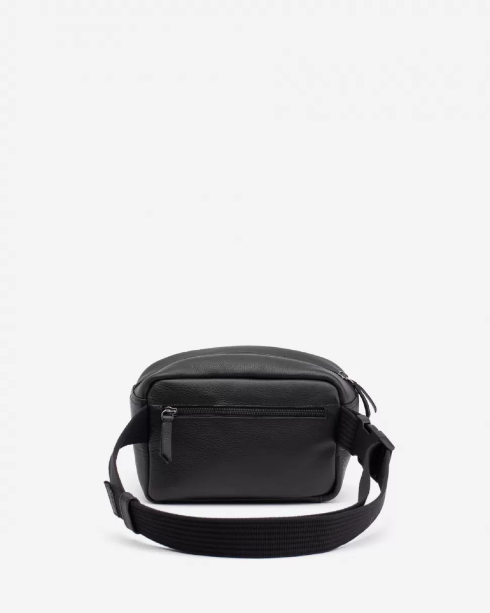 BIBA Leather Belt Bag West Riverside Black Shop