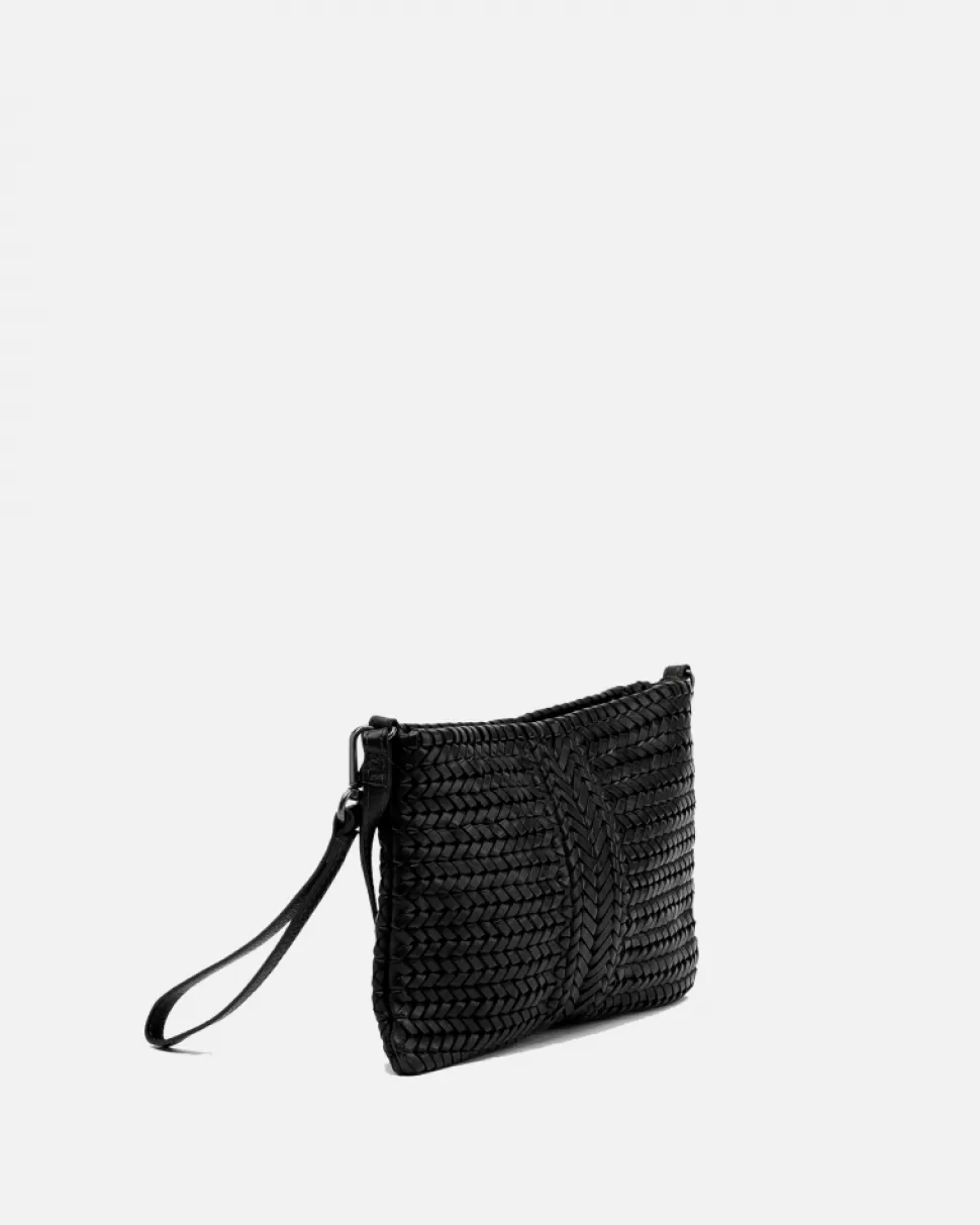 BIBA Leather Cross Bag Andrews Black Best