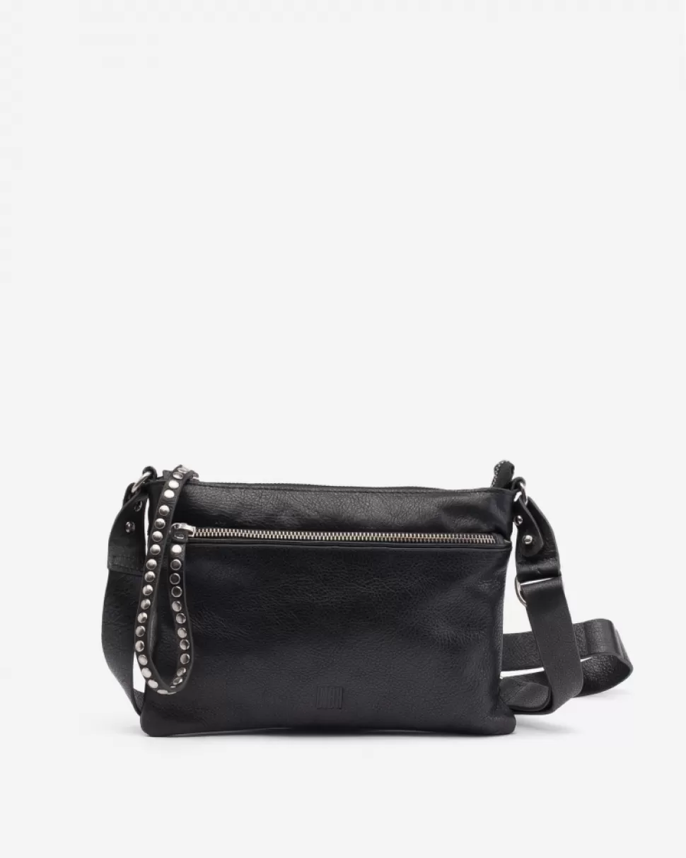 BIBA Leather Cross Bag Brewton Black Cheap