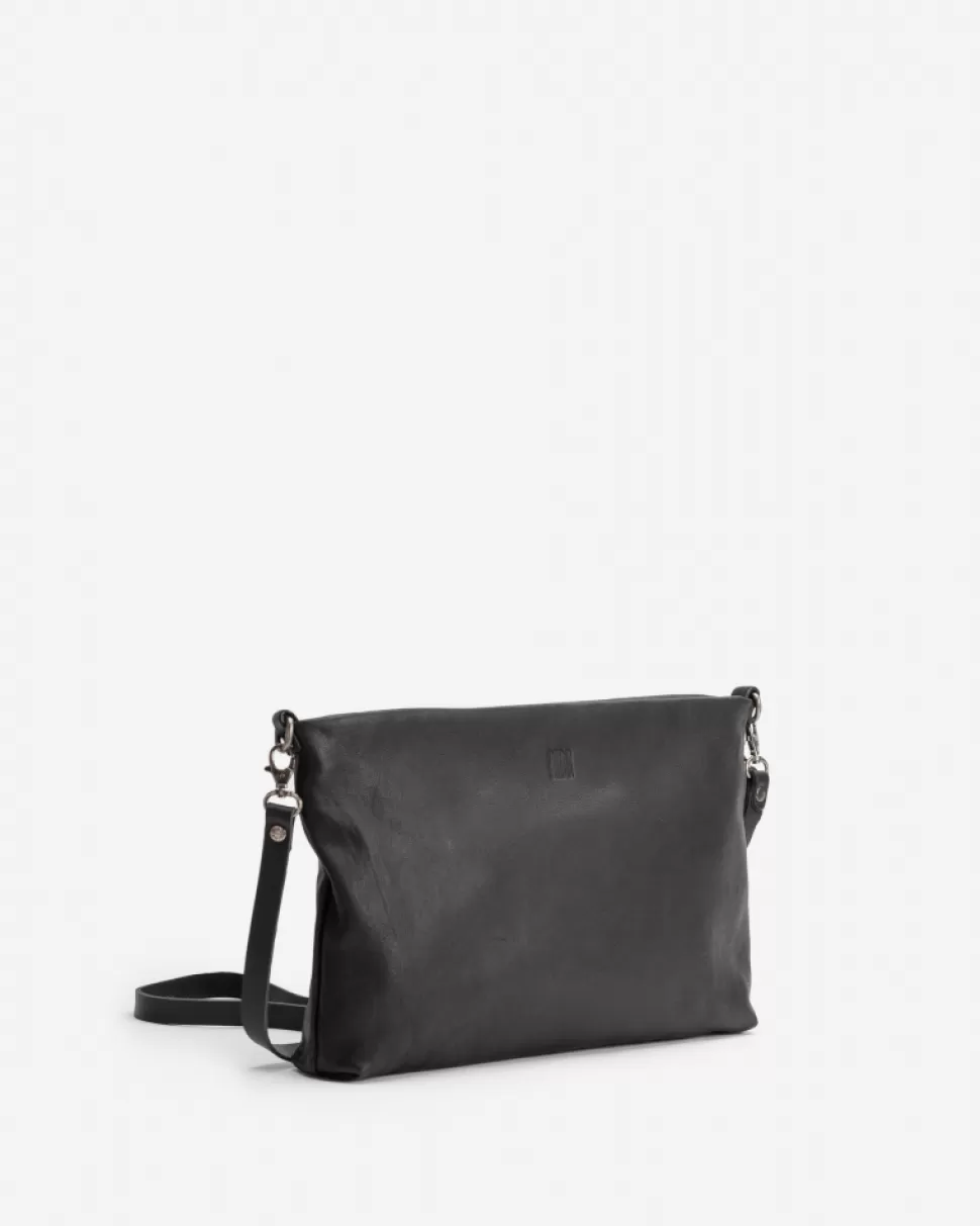 BIBA Leather Cross Bag Carolina Out Black Online