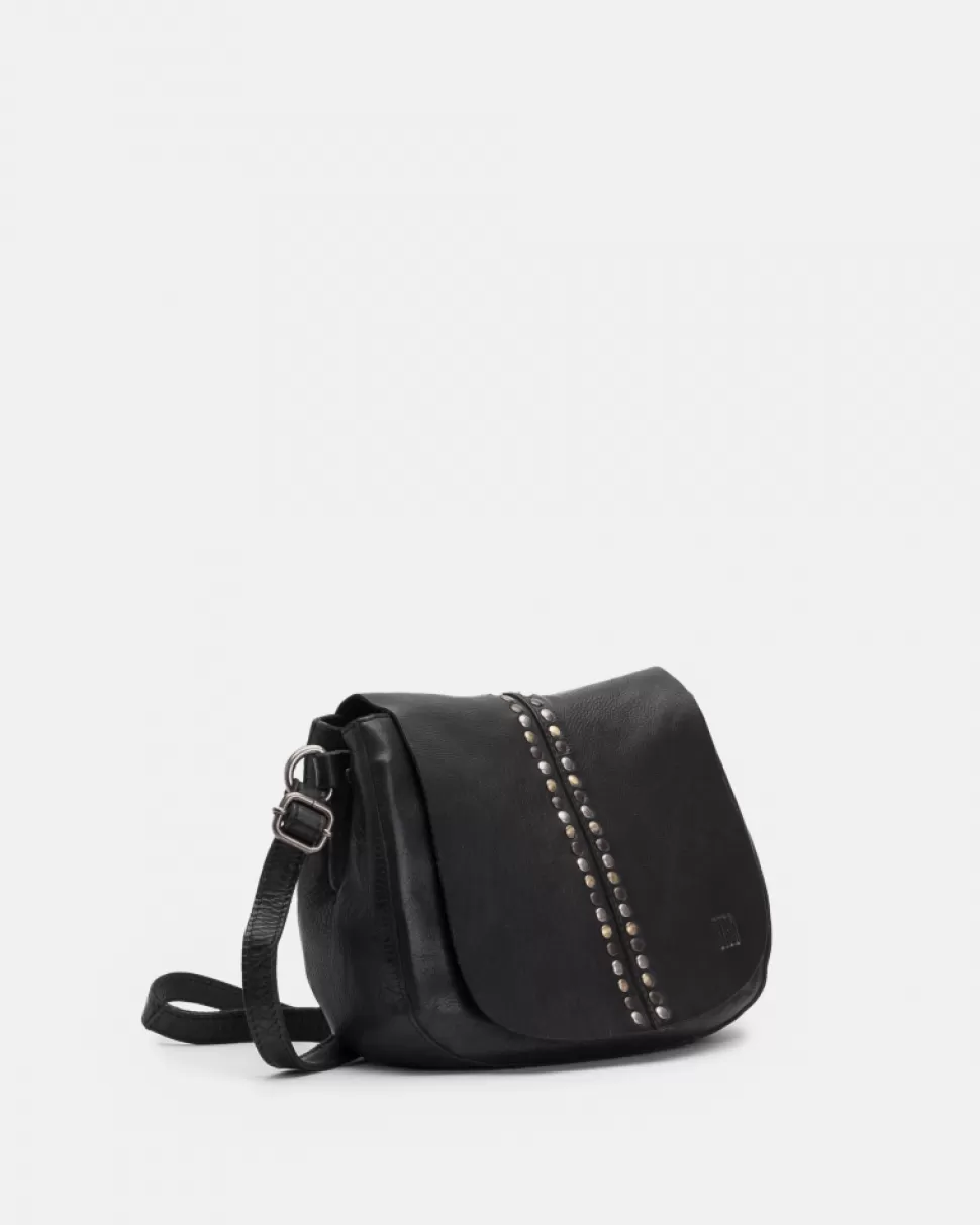 BIBA Leather Cross Bag Hancock Black Hot