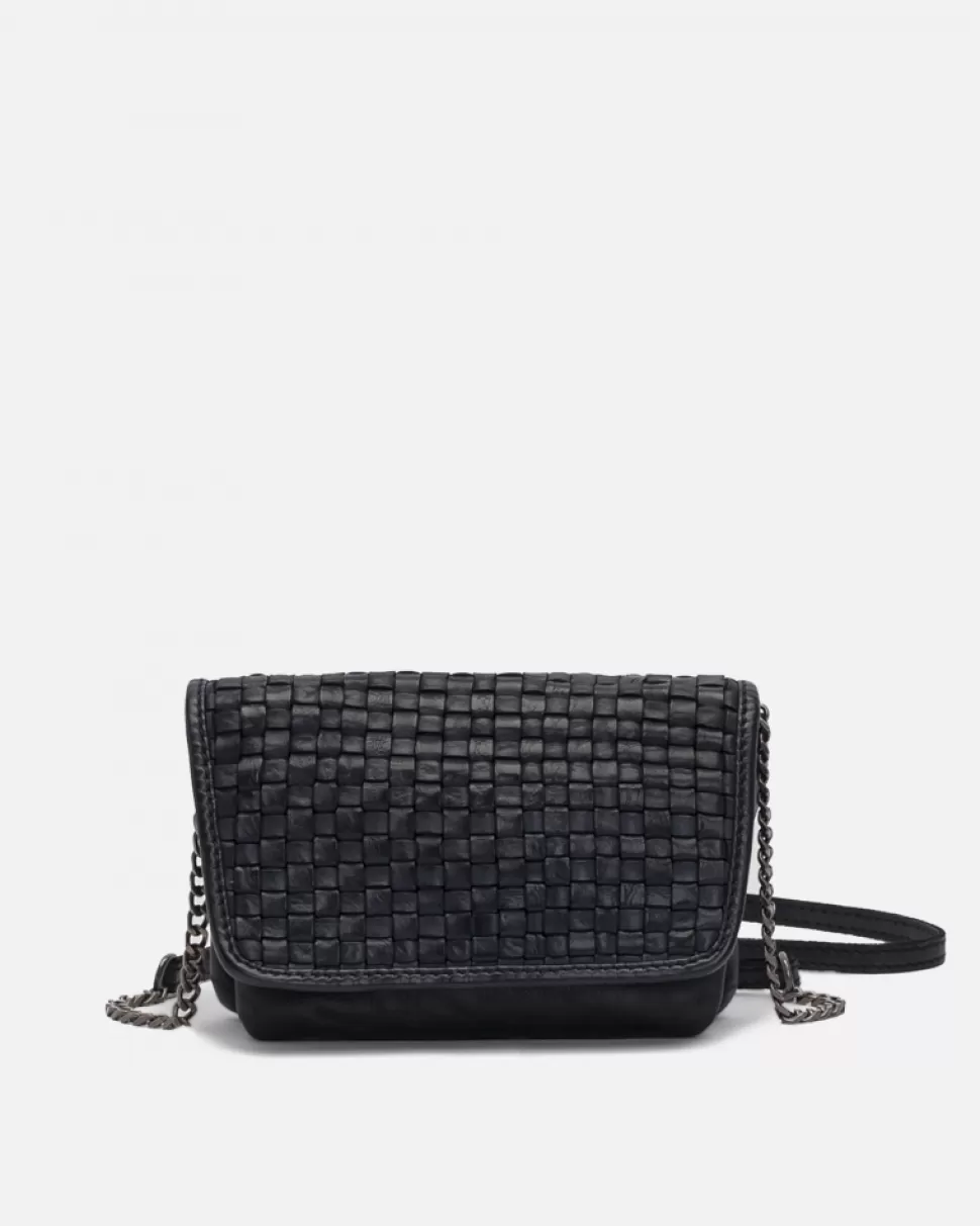 BIBA Leather Cross Bag Looma Black Best Sale